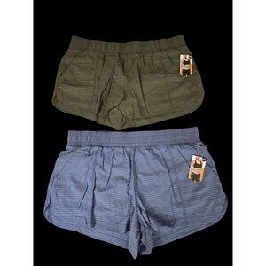 Avia Women’s Hybrid Seersucker Shorts – Size XXL – NWT – Activewear - 2 Pair